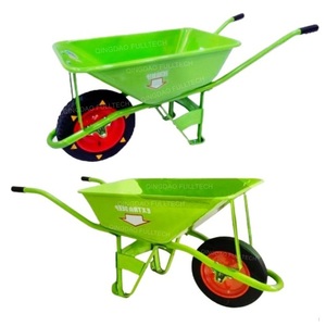Brouette en acier robuste sécurité extra résistante ARTCO Merah brouette à roues de 4 pieds entrepreneur vert Gerobak Sorong Original - Product Image 6