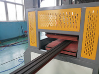 Panel de pared para decoración del hogar, máquina de fabricación de parquetas, plástico PP, PE