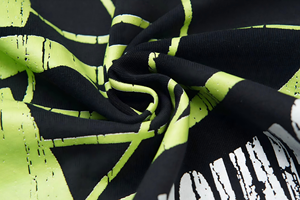 T-shirt da uomo in cotone 100% di alta qualità, con stampa effetto invecchiato e lavaggio vintage, a maniche corte - Product Image 3