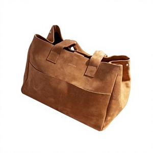 Fashionable Genuine Leather Clutch Lightweight Water Resistant Vintage Zipper Closure Large Capacity Two Shoulder Handbags - Product Image 5