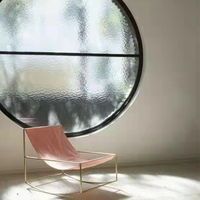 Ventana Redonda de Aluminio con Marco de Vidrio Fijo y Pivote Circular de Gran Tamaño, Fabricada en China por Alucasa