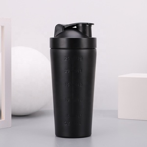 BPA Free 750ml Stainless Steel Shaker <strong>Bottle</strong> Single Wall Gym <strong>Blending</strong> Protein Shaker <strong>Bottle</strong> with Mixing Ball Custom Logo - Product Image 5