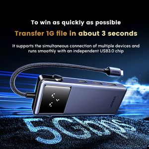 Ugreen UNO 7 trong 1 <span class=keywords><strong>USB</strong></span>-C <span class=keywords><strong>Hub</strong></span> đa chức năng ADAPTER <span class=keywords><strong>Robot</strong></span> Series với 10Gbps <span class=keywords><strong>USB</strong></span>-C & <span class=keywords><strong>USB</strong></span>-A cổng dữ liệu - Product Image 6