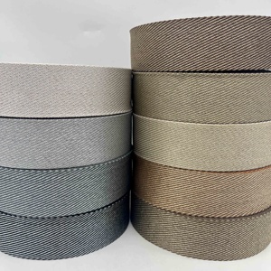 Mùa Xuân & mùa hè đầy màu sắc Polyester Webbing 21 màu sắc thiết kế mới 38mm Shinny vàng chủ đề vành đai dây đeo - Product Image 3