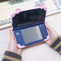 Coque en silicone souple antichoc pour console de jeu NEW 3DS LL/XL, coque de protection résistante aux rayures et à l'usure