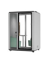 Cabine de travail insonorisée personnalisée pour bureau, cabine de réunion, cabine téléphonique, cabine de travail insonorisée, cabine téléphonique