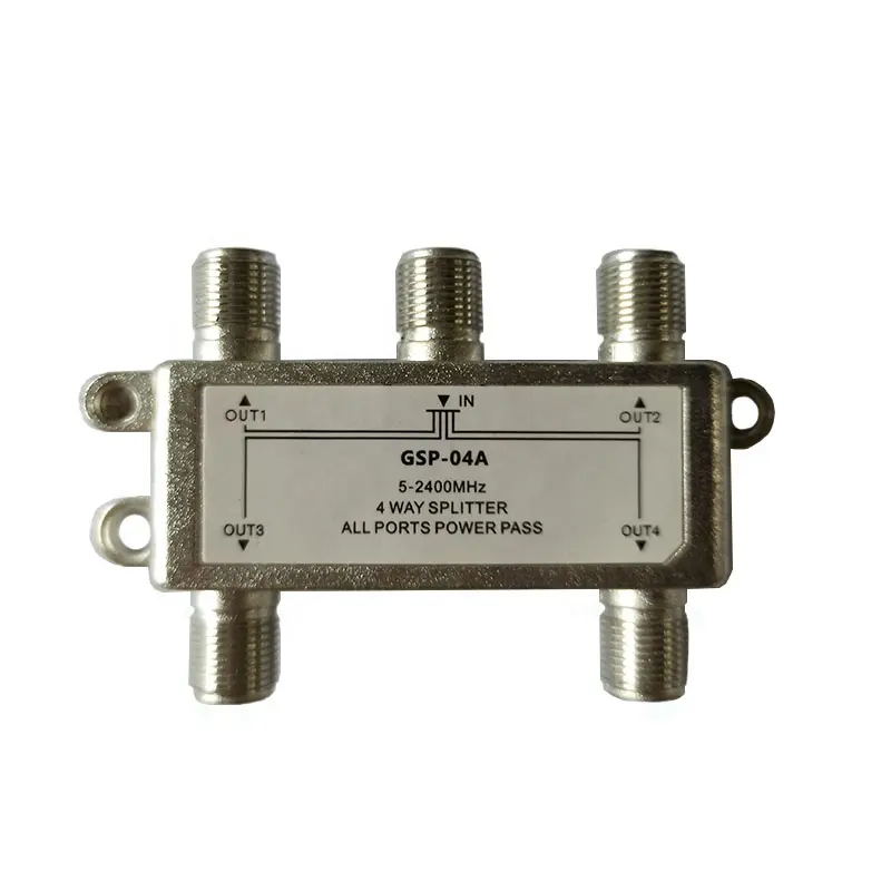 Nhà Máy Bán Buôn 4-Way Tín Hiệu Vệ Tinh Splitter Cho Tv Chất Lượng Cao Splitter