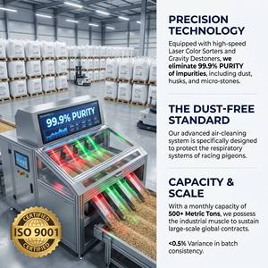Aliment pour oiseaux mélangé de pureté 99,9 %, directement de l'usine - Mélange personnalisé de millet, graines de canaris et tournesol pour l'élevage professionnel - Product Image 2