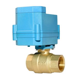 Vanne intelligente miniature WOW DN10 en laiton, vanne à bille sans fil Lora alimentée par batterie pour le contrôle de l'eau et de l'air - Product Image 1