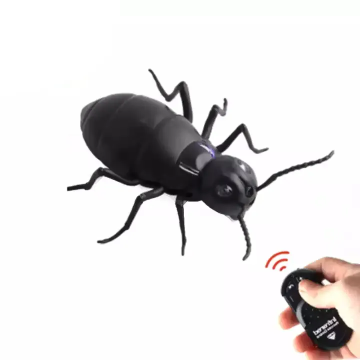 रिमोट कंट्रोल पशु बिक्री के लिए अवरक्त काले प्लास्टिक आर सी चींटी खिलौना