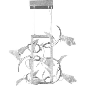 FOLHAS 18xG4 <b>Grey</b> 12V Ceiling Lamp Square Iron Base Remote Control <b>Switch</b> for Home Office Dining Bedroom Apartment 6000K 3000K - Product Image 1