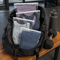 Petit sac en plastique à fermeture éclair pour l'emballage de bijoux, de matériel électronique et d'accessoires