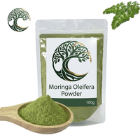 Pabrik Cina Grosir Bubuk Daun Ekstrak Moringa Murni Alami Kelas Makanan Dikemas Vakum dalam Drum/Kaleng untuk Ekspor