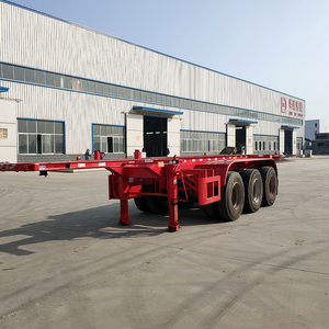 3 ציר 20ft 40ft 60ft 60ft מיכל שלדת שלד שלד שלד - Product Image 4