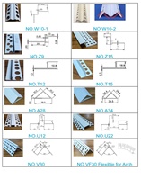 Profilé d'angle en acier/fer galvanisé industriel pour la protection des murs, certifié CE
