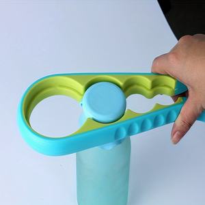 Ouvre-boîte multifonctionnel quatre en un ouvre-bouteille de boisson bouchon Twister quatre positions ouvre-boîte anti-dérapant bouchon Twister - Product Image 1