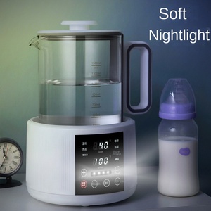 Bouilloire électrique en acier inoxydable 1,2 L, arrêt automatique, commande mécanique, portable, multifonctionnelle, chauffe-biberon, thé au lait - Product Image 3
