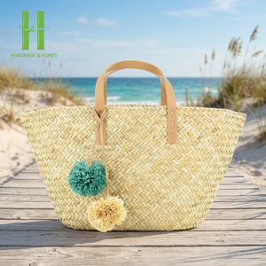 Eco-friendly Vintage Style Weaving Seagrass Storage <b>Basket</b> Home Decorative Christmas Decorations Gifts <b>Foldable</b> Laundry <b>Basket</b> - Product Image 1
