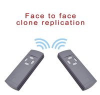 Kompatibel dengan 40.685 MHz HSM 4 HS 4 HSP HSD HSZ HSE 2 Rolling Code 4 Tombol Remote Control RF Plastik untuk Pintu Garasi