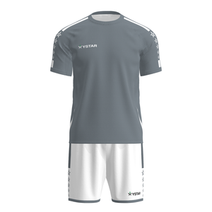 Ystar High Quality Custom Fußball tragen Fußball Trikot Sublimation Uniform Sport Kit Quick Dry Club Factory Fußball trikot - Product Image 1