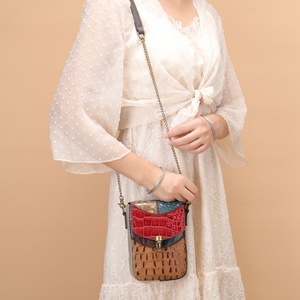 Boshiho - Funda de Piel Auténtica para Teléfono, Cartera, Bolso Pequeño para Teléfono Celular, Correa Cruzada, Bolso Bandolera para Mujer - Product Image 6