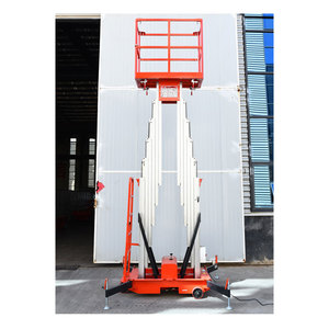 Plataforma Elevadora Hidráulica de Columna Única Kellen, Venta Directa de Fábrica, Elevador Pequeño de Aleación de Aluminio 650x650mm - Product Image 4