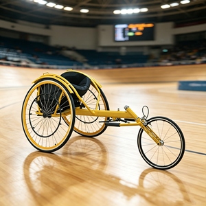 Disabled Sports Equipment Ultra-Light 30-38cm Tender Athletic Marathon Racing Competition Manual Wheelchair For Para Sports - Product Image 1