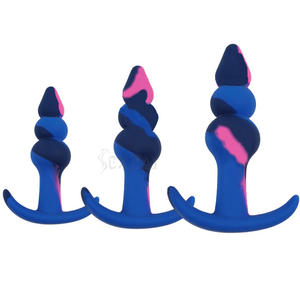 Sexbay أمازون تبيع المكونات الشرجية الطبية على شكل رصاصة من السيليكون على شكل رصاصة والذكور والأنثى مقاسات - Product Image 1