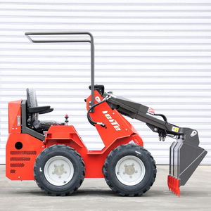 Mini-kniklader Euro 5 CE EPA China Fabrikant Kleine 500 KG 1 Ton Snelle Levering Mini-wiellader te koop Knikladers - Product Image 5