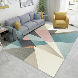 <span class=keywords><strong>Alfombra</strong></span> <span class=keywords><strong>Rectangular</strong></span> antideslizante de estilo nórdico para el hogar, <span class=keywords><strong>alfombra</strong></span> para área de sofá, habitación de casa, <span class=keywords><strong>alfombra</strong></span> de Hotel, <span class=keywords><strong>alfombra</strong></span> de bloque hecha en China - Product Image 4