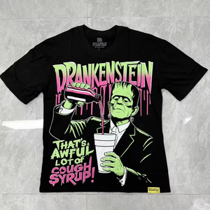 كلاسيكي هذا كثير فظيع من شراب السعال تي شيرت مع الطباعة الرقمية - Product Image 6