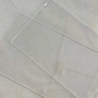 Panneau en plastique coloré personnalisé, plaque acrylique de 3 mm, feuille de PMMA colorée 8*4