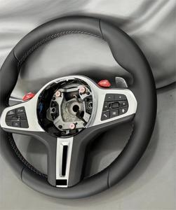 Volante Deportivo G Personalizado en Cuero Suave, Reemplazo para <span class=keywords><strong>BMW</strong></span> Serie 5 F10 G30, Serie 6 <span class=keywords><strong>GT</strong></span> G32, Serie 7 G12, X5 G05 LCI - Product Image 4