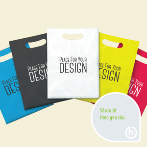 ถุงพลาสติกมีด้ามจับไดคัทสำหรับช้อปปิ้ง - Product Image 1