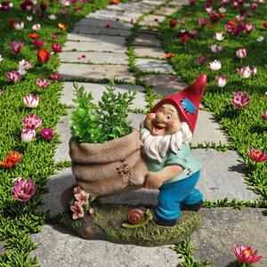 Scultura Personalizzata dei Sette <span class=keywords><strong>Nani</strong></span> in Resina Dipinta a Mano 3D per Decorazione Casa e Giardino di Jessyarts - Product Image 5