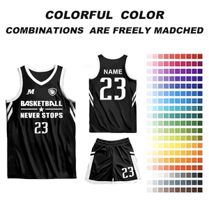 Maßgefertigte Basketball-Trikots im Großhandel |   Feuchtigkeitsableitende, rutschfeste Teamuniformen |   Direkt ab Werk mit kostenlosem Design & niedriger Mindestbestellmenge - Product Image 5