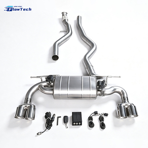 ระบบท่อไอเสียแคทแบคสมรรถนะสูงสำหรับ BMW M235i M135i F21 F20 N55 3.0T ผลิตจากสแตนเลส 304 พร้อมวาล์วควบคุมเสียง - Product Image 1