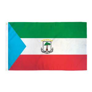 Produttore professionale di bandiere del mondo di alta qualità tra cui <span class=keywords><strong>bandiera</strong></span> equatoriale Guinea stampata <span class=keywords><strong>su</strong></span> macchine di grandi dimensioni - Product Image 1