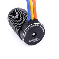 Moteur Brushless Sans Capteur Surpass Rocket 4585 1580KV pour Voiture de Course RC 1/8, Camion, Truggy sur Route