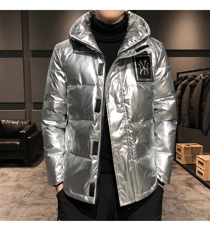 2020 man's  down puffer parker man  jacket   shiny down jacket puffer jacket