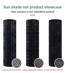 DaringFish <span class=keywords><strong>Filet</strong></span> d'ombrage noir en PE pour serre, anti-poussière, occultant, épais et dense, 6 aiguilles - Product Image 6