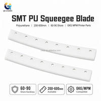 Cuchilla de Goma de Poliuretano de 200-600 mm para Impresora de Pasta de Soldar DEK SMT, Raspador de PU, Repuestos para Serigrafía