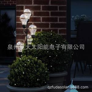 Lámpara Solar de Jardín con 5 Bombillas LED de Colores, Resistente al Agua, con Estaca para Exteriores - Product Image 2