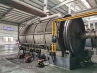 Aucun pneu de rebut d'usine de pyrolyse par lots de pollution au mazout