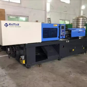 Máquina de Moldeo por Inyección Hidráulica Horizontal de Plástico Haitian de 90 Toneladas con Bomba PLC Certificada y Motor con Tasa de Inyección de 108g/s para Calzado - Product Image 1