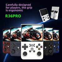 Konsol Genggam Retro R36proConsole R36s R36 128gb R36retro-handheld Layar R36 Retro Genggam 3.5 Inci