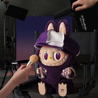 Authentique 100% pour POP MART Grande Taille Labubu Vinyl Figure Be Fancy Now Véritable PVC Anime Doll Collection Model Toys 1V Milan