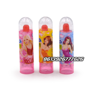 Halal <strong>Crazy</strong> Lighting <strong>Lipstick</strong> Shape Hard Lollipop Candy - Product Image 4