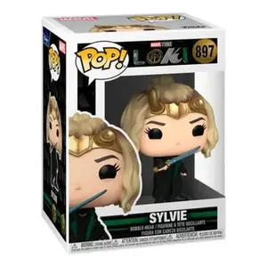 Cho <span class=keywords><strong>Funko</strong></span> <span class=keywords><strong>Pop</strong></span>! #897 Sylvie <span class=keywords><strong>Loki</strong></span> mujer Marvel 10cm hành động hình thiết lập nhân vật thiết kế mô hình quân sự đồ chơi để thu thập - Product Image 2
