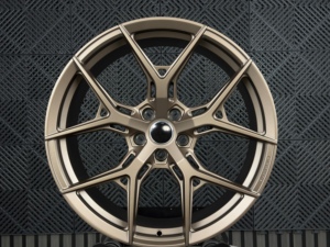 Jantes de voiture en alliage d'aluminium forgées 16 17 <span class=keywords><strong>18</strong></span> 19 20 21 22 <span class=keywords><strong>pouces</strong></span>, noires, design multi-branches, neuves, PCD 5x114.3 5x120 5x112, pour rétrofit/amélioration - Product Image 1